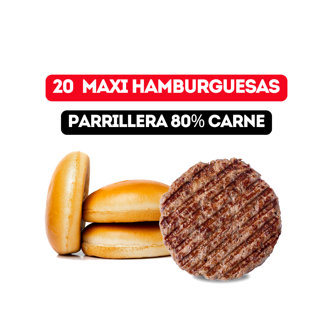 20 PARRILLERAS 110GR CON PAN