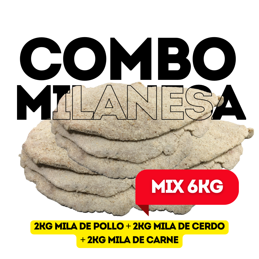 COMBO MILANESA MIX 6kg