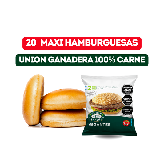 20 MAXI UNION GANADERA CON PAN