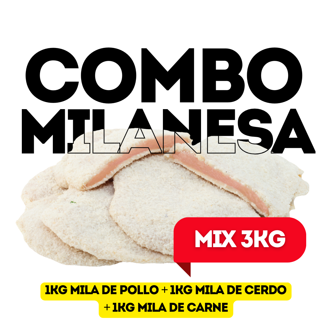 COMBO MILANESA MIX 3KG