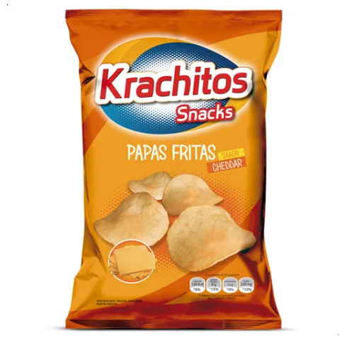 Papas Cheddar Krachitos 330GR